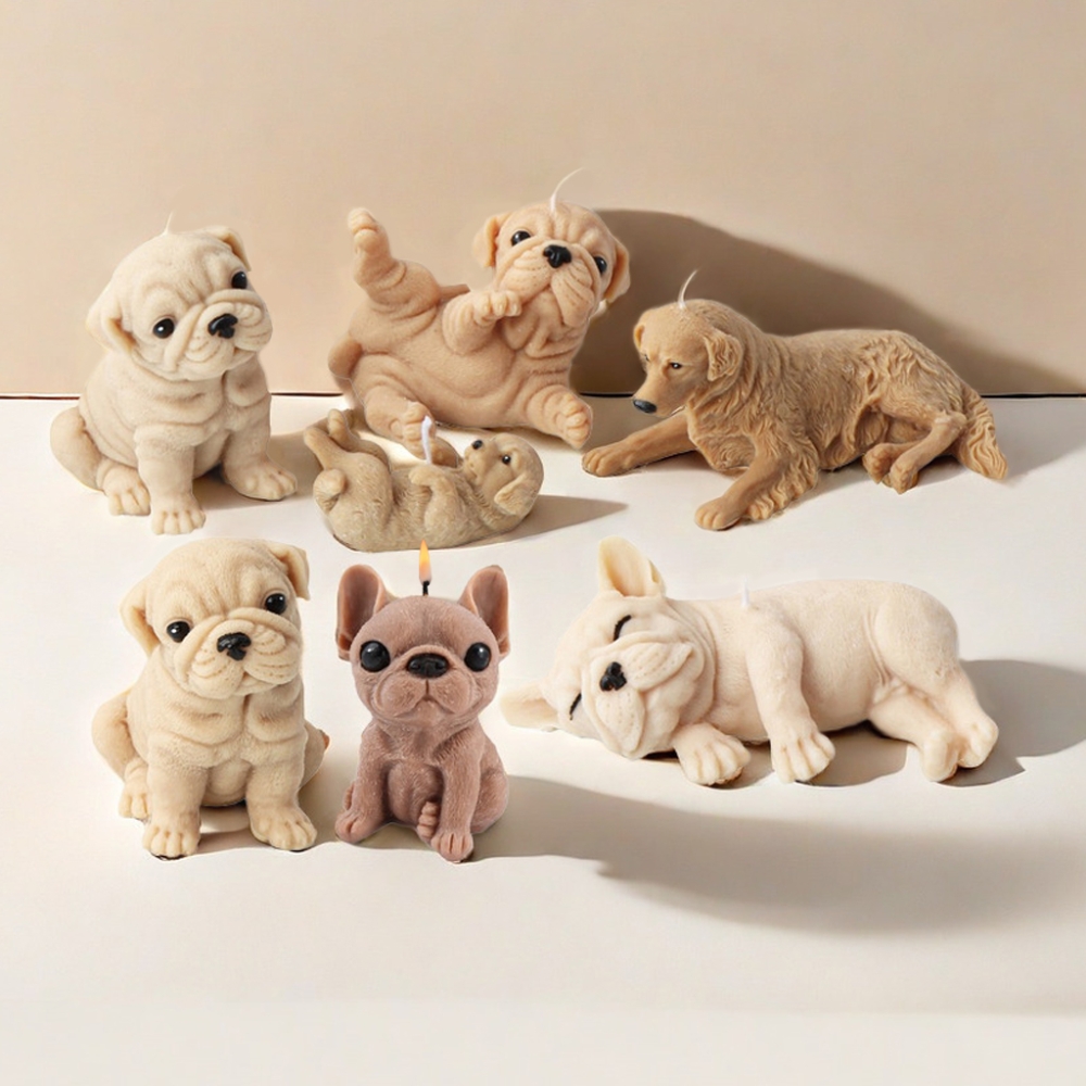 3D Köpek Silikon Mum Kalıpları - Soap Making Additives incelemesi ve fiyatı