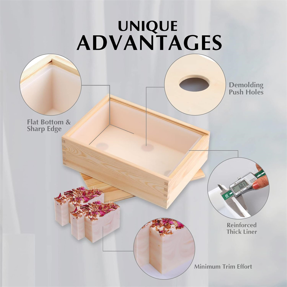 Büyük Sabun Kalıpları Dikdörtg - Soap Making Line incelemesi ve fiyatı