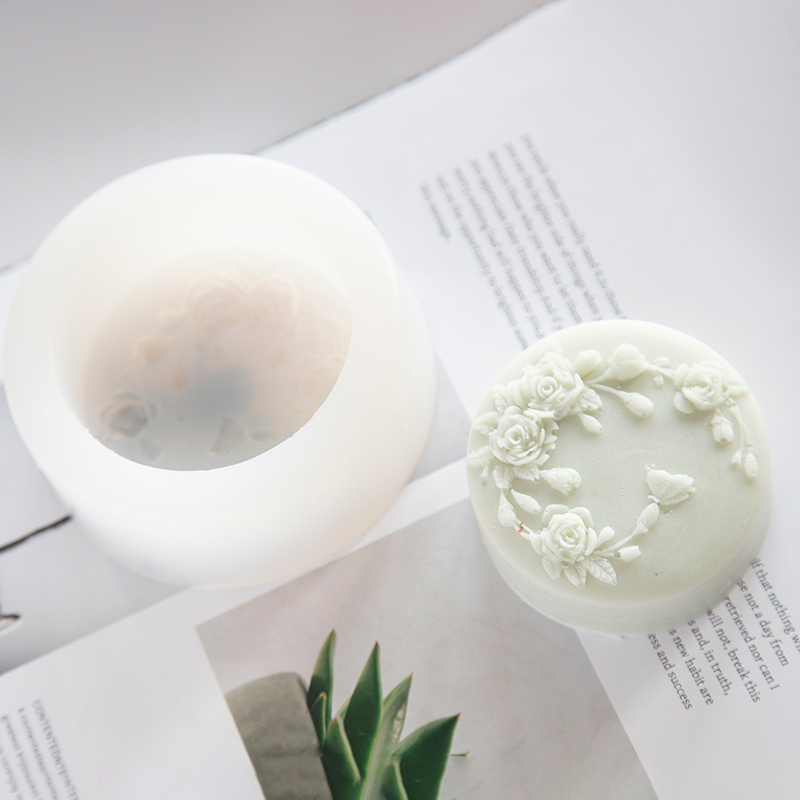 Yuvarlak Şekil Gül Çiçek El Ya - Soap Making Additives incelemesi ve fiyatı
