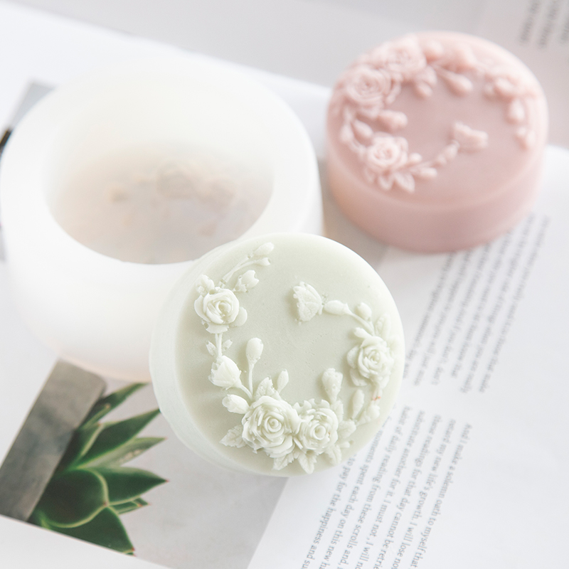 Yuvarlak Şekil Gül Çiçek El Ya - Soap Making Additives incelemesi ve fiyatı