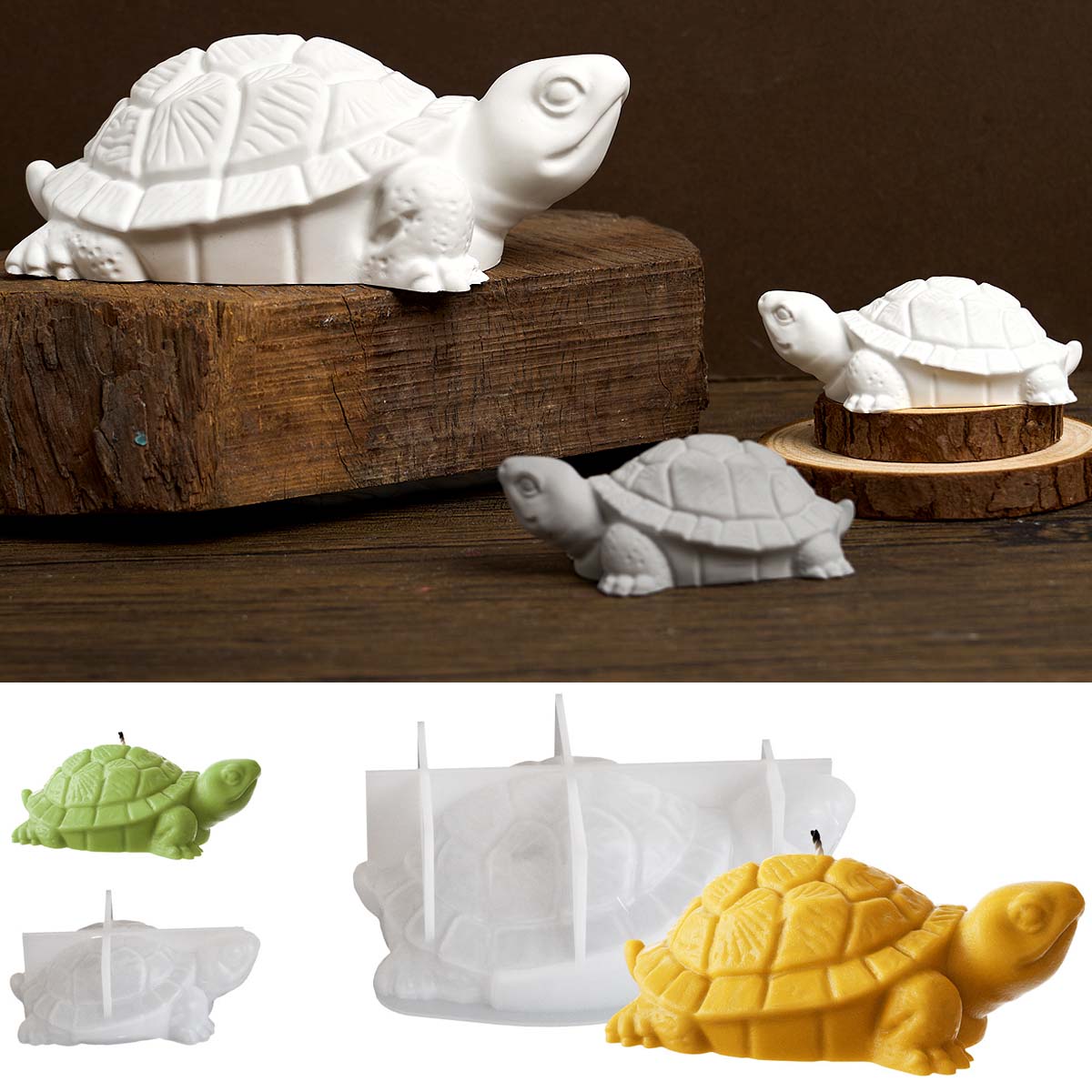 3D Kaplumbağa Silikon Mum Kalı - Soap Making Additives incelemesi ve fiyatı