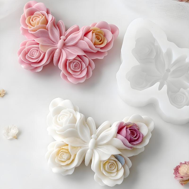 DIY Gül Kelebek Formu silikon  - Soap Making Line incelemesi ve fiyatı