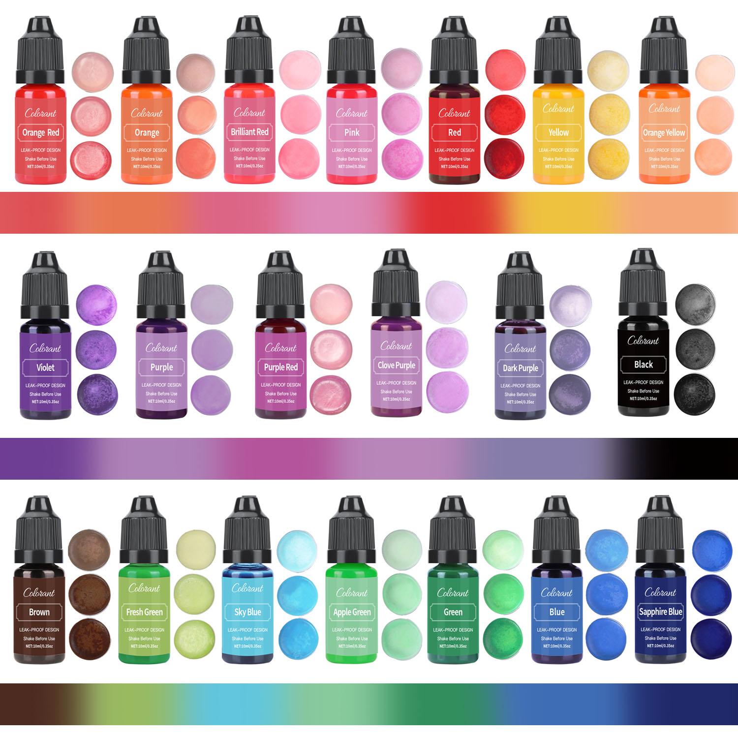 Mum Boyaları Kiti Sıvı Renklen - Soap Making Dye incelemesi ve fiyatı