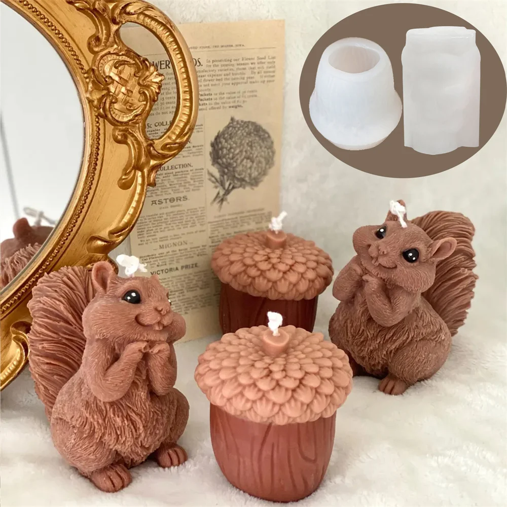 Sevimli Sincap Mum Silikon Kal - Soap Making Additives incelemesi ve fiyatı