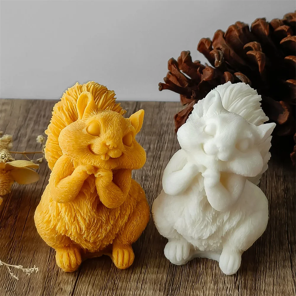 Sevimli Sincap Mum Silikon Kal - Soap Making Additives incelemesi ve fiyatı